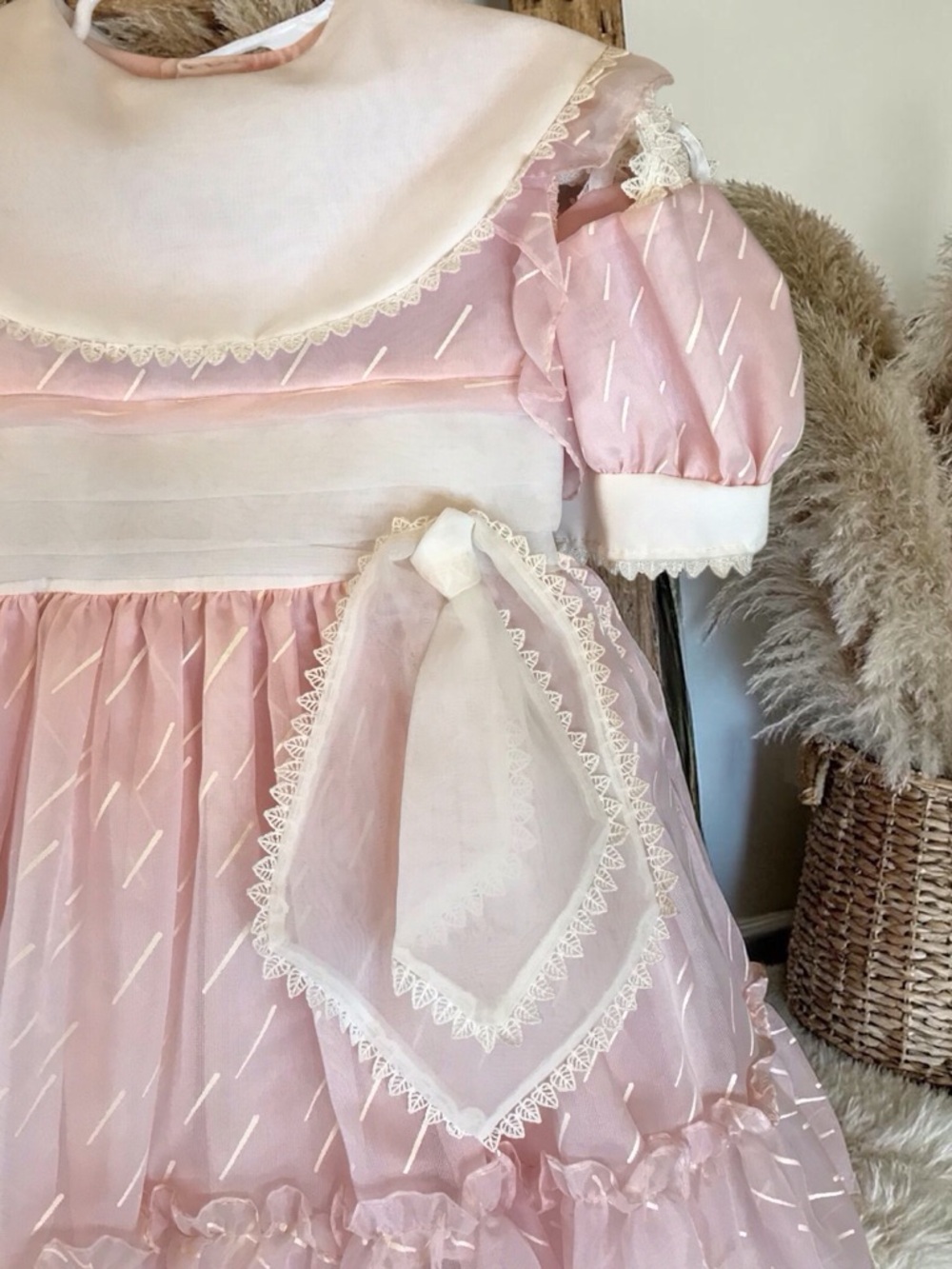 Vintage Martha’s Miniatures pink pageant party dress size 6 - Picture 2 of 9
